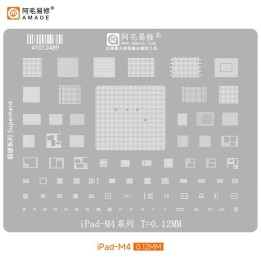 AMAOE IPAD-M4 STAMPO METALLICO DEGLI IC PER IPAD M4 SERIES 0.12MM