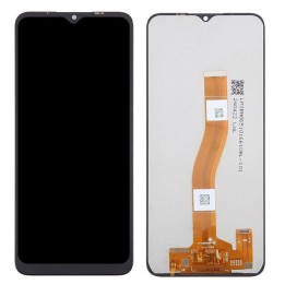 DISPLAY LCD + TOUCHSCREEN DISPLAY COMPLETO SENZA FRAME PER BLACKVIEW A52 / BLACKVIEW WAVE 6C / OSCAL C80 NERO