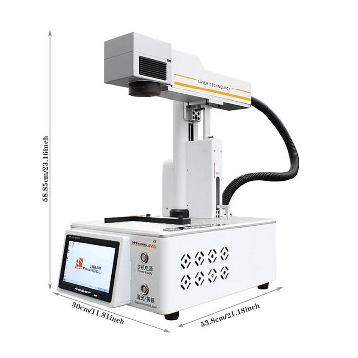 M-TRIANGEL PG-ONES MACCHINA INCISIONE LASER PER IPHONE ESTRATTORE DI VETRO RIPARAZIONE DI FRAME LCD