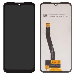 DISPLAY LCD + TOUCHSCREEN DISPLAY COMPLETO SENZA FRAME PER DOOGEE BLADE 10 / DOOGEE BLADE 10 PRO / DOOGEE BLADE 10 ULTRA NERO
