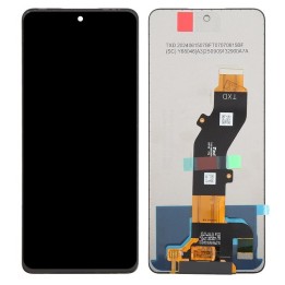 DISPLAY LCD + TOUCHSCREEN DISPLAY COMPLETO SENZA FRAME PER INFINIX HOT 50 4G (X6882 X6882B) / TECNO SPARK 30 4G (KL6) NERO