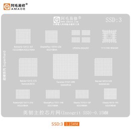AMAOE SSD:3 SSD STENCIL PER CHIP CONTROLLER INFINEON 0.15MM