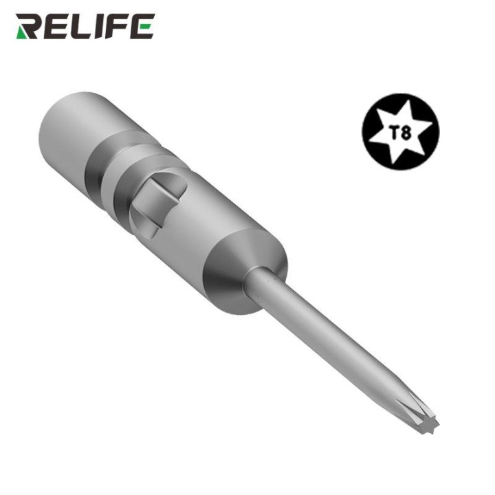 PUNTA DI SOSTITUZIONE PER CACCIAVITE T8 TORX RELIFE E2