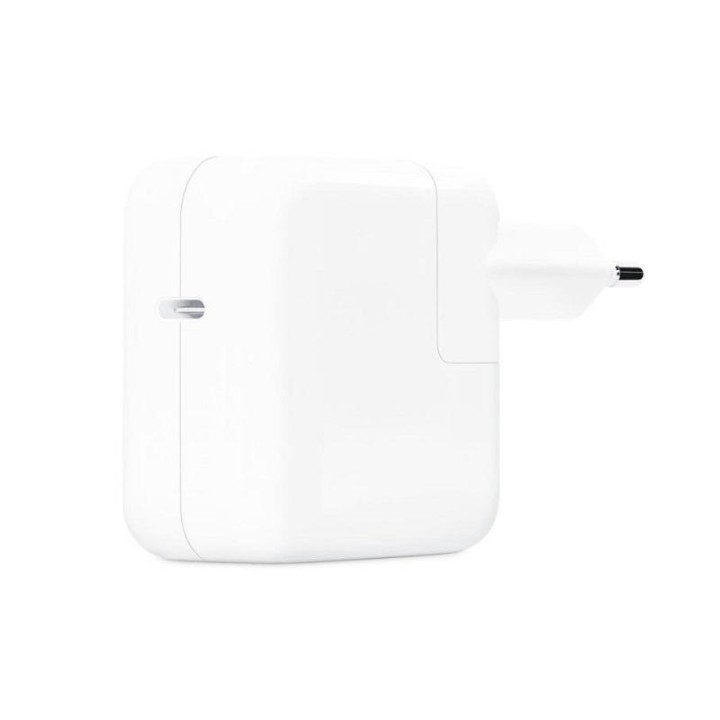 ALIMENTATORE USB-C DA 30W CON CONFEZIONE PER APPLE IPHONE 8G XR XS MAX IPAD 6 IPAD PRO ORIGINALE
