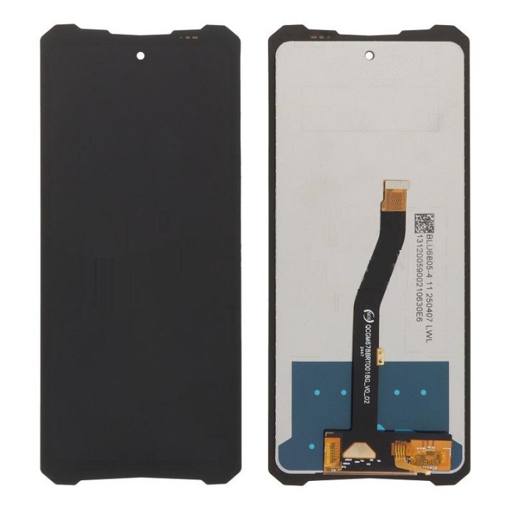 DISPLAY LCD + TOUCHSCREEN DISPLAY COMPLETO SENZA FRAME PER DOOGEE V40 / DOOGEE V40 PRO NERO