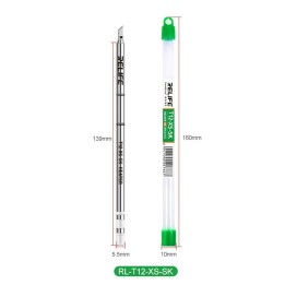 RELIFE T12-XS-SK PUNTA PER SALDATURA CON ELEMENTO RISCALDANTE CONDUZIONE RAPIDA DEL CALORE COMPATIBILE CON IL 95% DELLE MANIGLIE