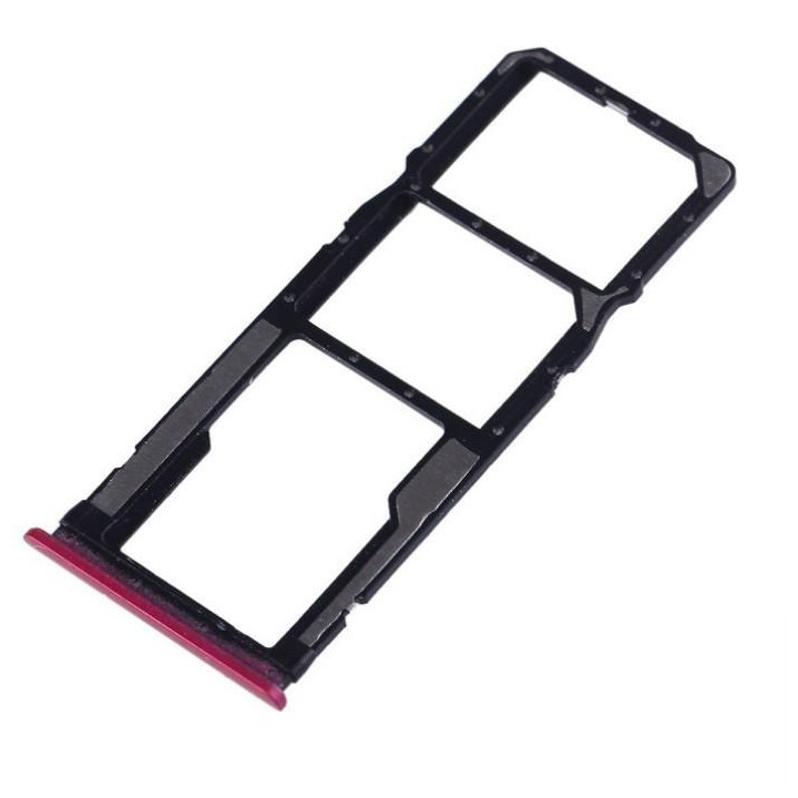 DUAL SIM TRAY PER XIAOMI HONGMI 7 / REDMI 7 ROSSO