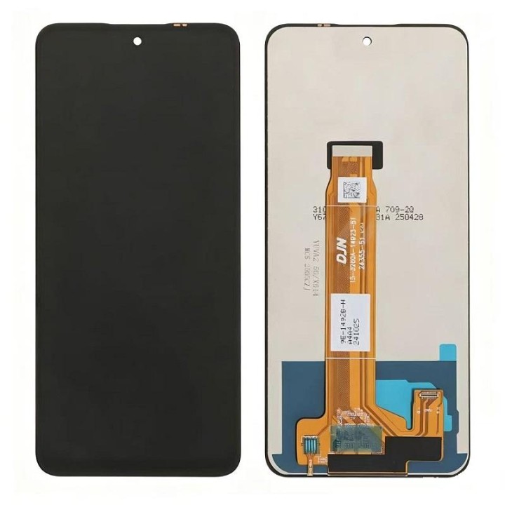 DISPLAY LCD + TOUCHSCREEN DISPLAY COMPLETO SENZA FRAME PER BLACKVIEW SHARK 9 / OSCAL TIGER 13 NERO