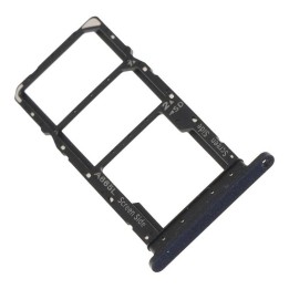 DUAL SIM TRAY PER ZTE BLADE A34 / BLADE A54 GRIGIO / NERO