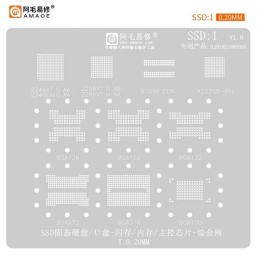 AMAOE SSD:1 UNITÀ A STATO SOLIDO SSD / UNITÀ FLASH USB / MEMORIA FLASH / MEMORIA / CHIP CONTROLLER STAMPO METALLICO DEGLI IC PER