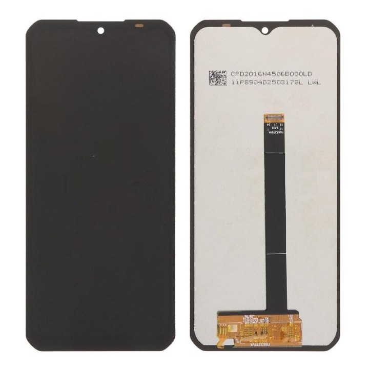 DISPLAY LCD + TOUCHSCREEN DISPLAY COMPLETO SENZA FRAME PER OUKITEL WP33 PRO NERO