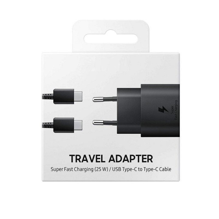 CAVO DATI SUPER FAST CHARGE TYPE C EP-TA800 PER SAMSUNG GALAXY S20 / NOTE 10 NERO