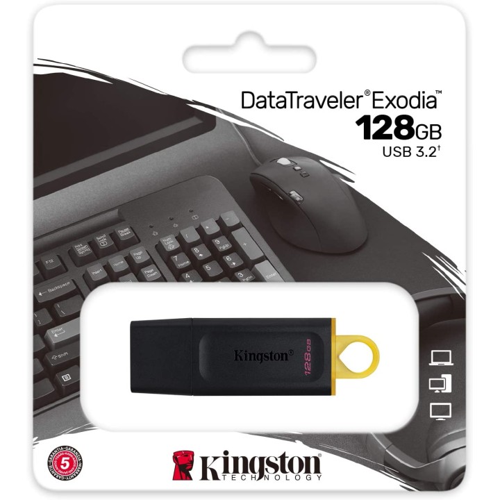 KINGSTON PEN DISK USB 3.2 128GB DATATRAVELER EXODIA