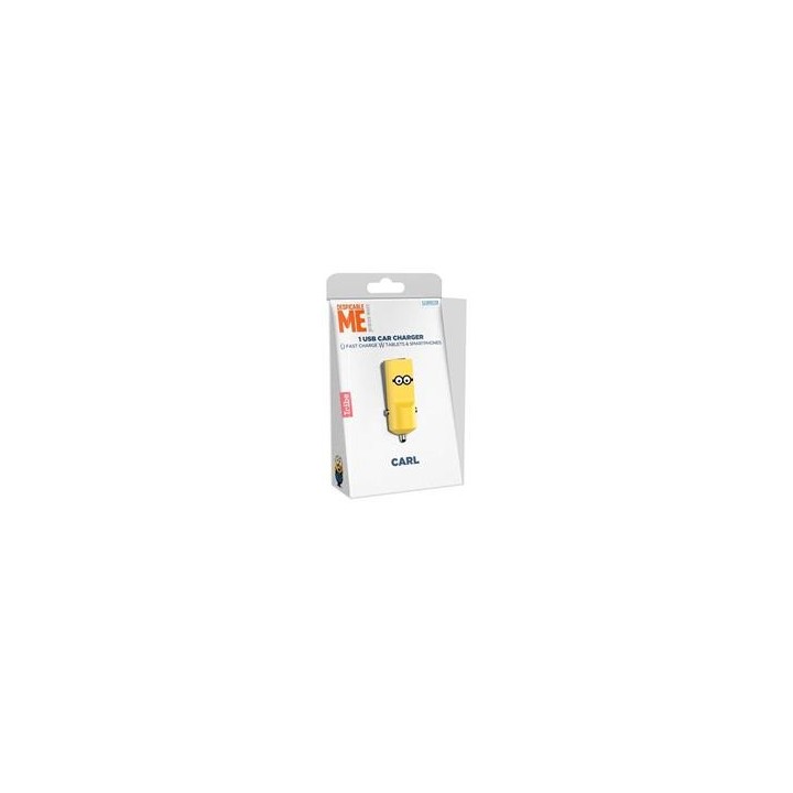Cattivissimo Me 3 / Minions. Carl. Buddy Car Charger 1 USB Port 2,4 A