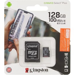Kingston Technology Canvas Select Plus 128 GB MicroSDXC UHS-I Class 10