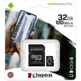 Kingston Technology Canvas Select Plus 32 GB MicroSDHC UHS-I Class 10