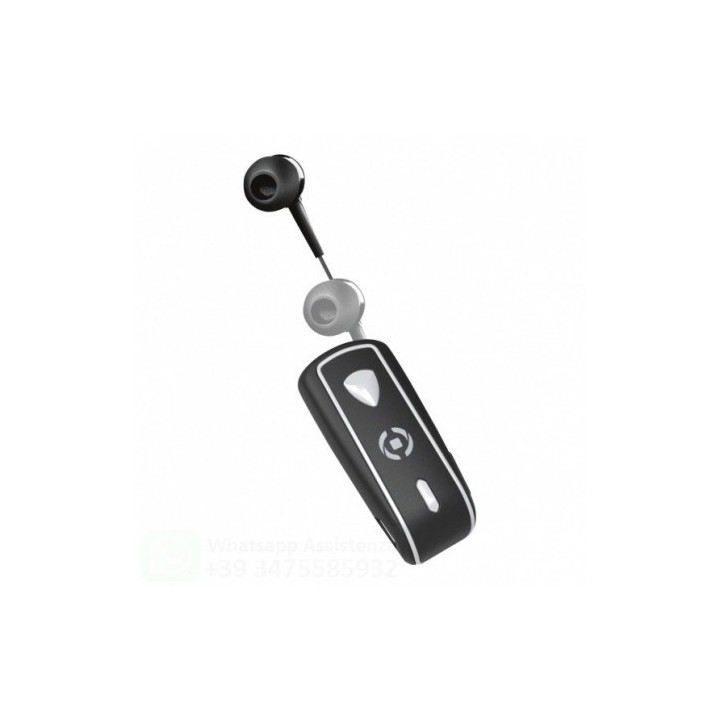 Celly BHSNAILBK headphones/headset Wireless In-ear Car Bluetooth Black