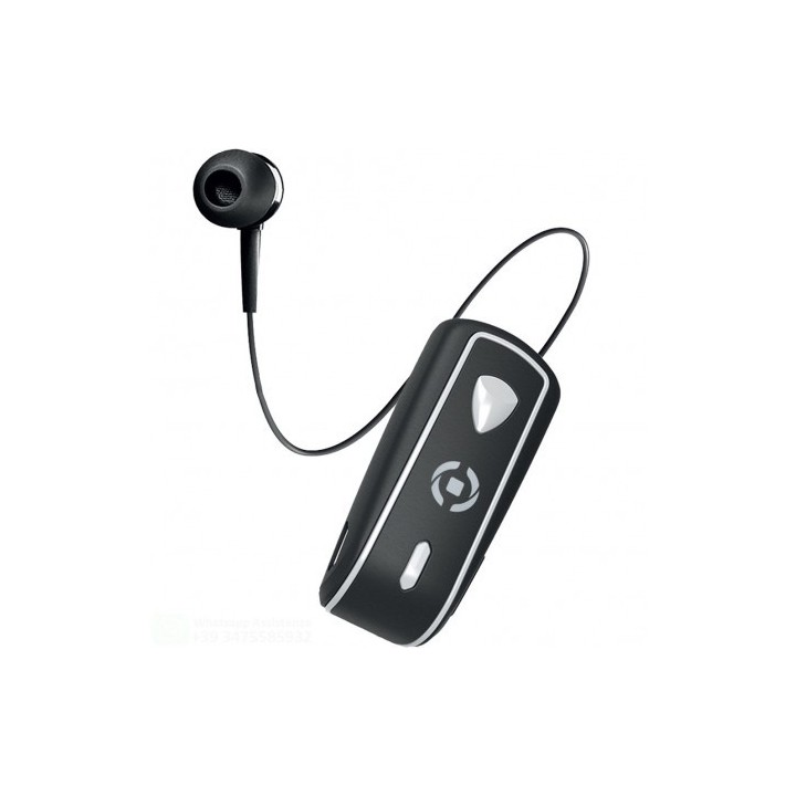 Celly BHSNAILBK headphones/headset Wireless In-ear Car Bluetooth Black