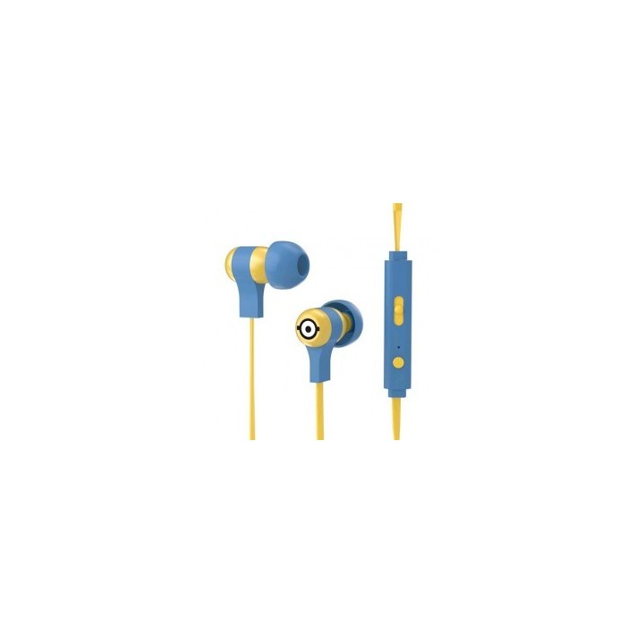 Tribe EPW12100 headphones/headset Wired In-ear Calls/Music Blue, Yellow
