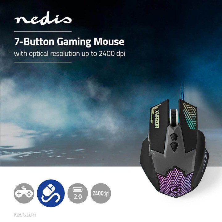 XYAZOR 7-Button Gaming Mouse