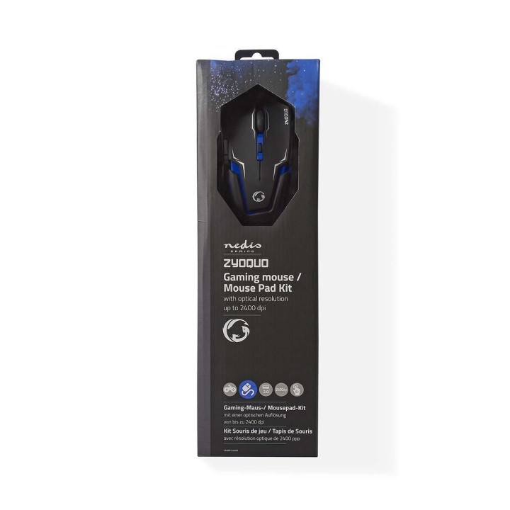 Nedis Zyoquo Gaming Mouse / Mouse Pad Kit