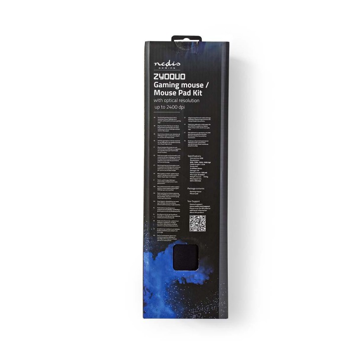 Nedis Zyoquo Gaming Mouse / Mouse Pad Kit