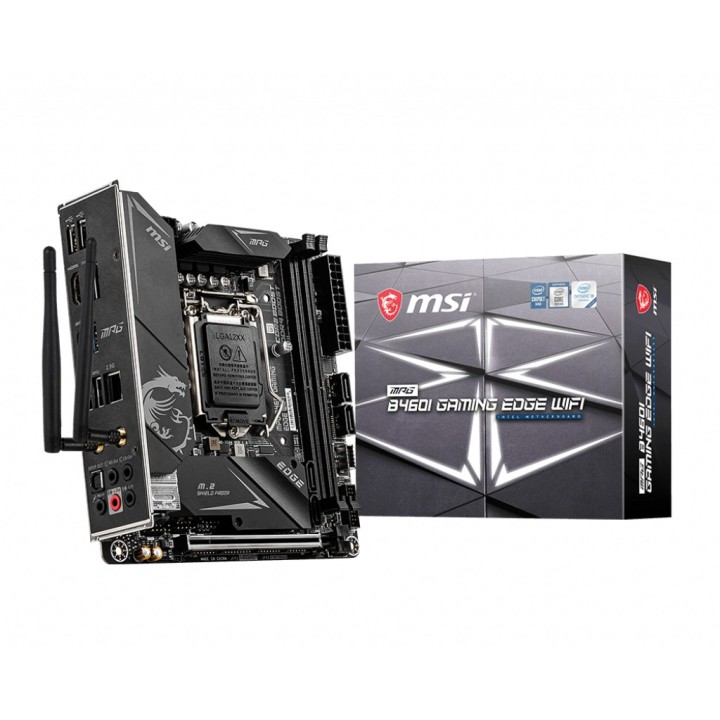 MSI MPG B460I GAMING EDGE WIFI scheda madre Intel B460 LGA 1200 mini ITX