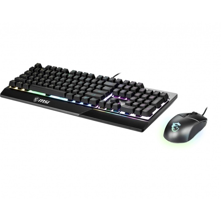 MSI Vigor GK30 Combo tastiera USB QWERTY Inglese britannico Nero