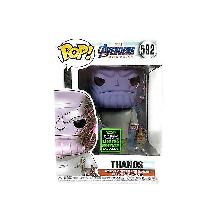 Avengers 4 Endgame Thanos w / Magnetic Arm ECCC 2020 Ex. Pop
