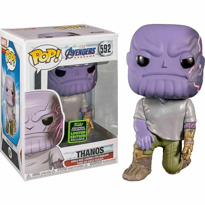 Avengers 4 Endgame Thanos w / Magnetic Arm ECCC 2020 Ex. Pop