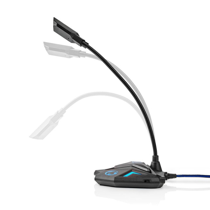 Nedis GMICGU100BK microphone Black, Blue PC microphone