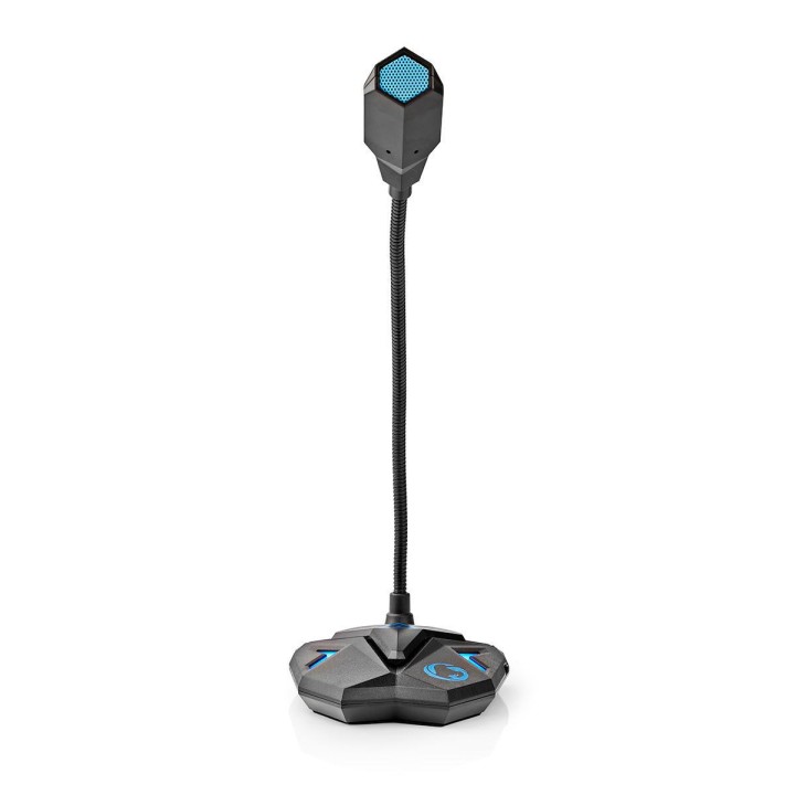 Nedis GMICGU100BK microphone Black, Blue PC microphone