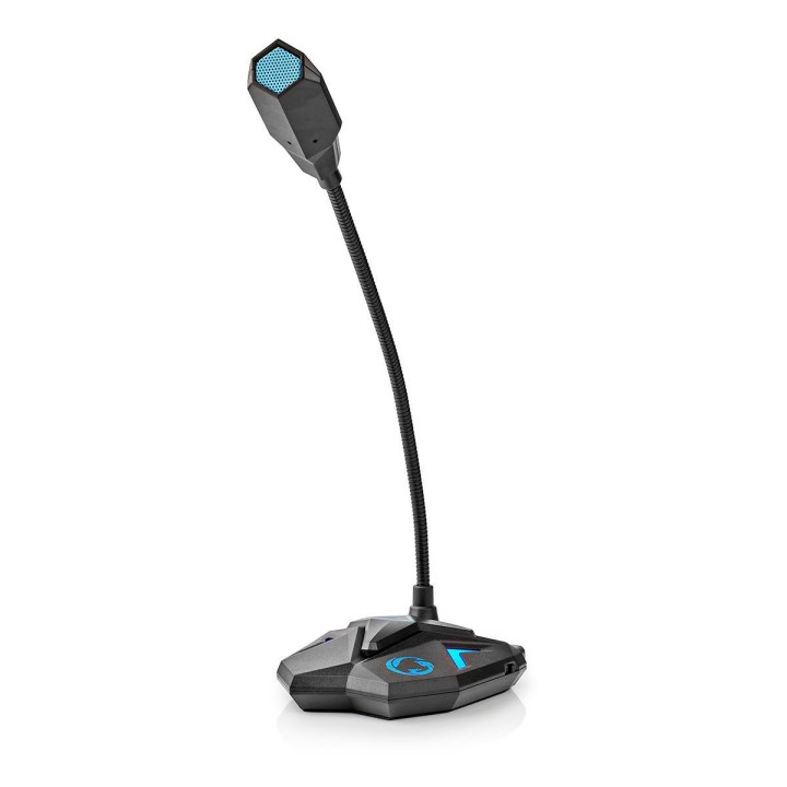 Nedis GMICGU100BK microphone Black, Blue PC microphone