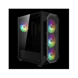 GAMDIAS CASE MID TOWER AURA GC1 ELITE NERO 4120mm ARGB FAN TG MESH