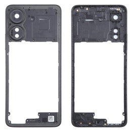 COVER CENTRALE B PER XIAOMI REDMI 13C (23100RN82L 23106RN0DA) NERO OR.