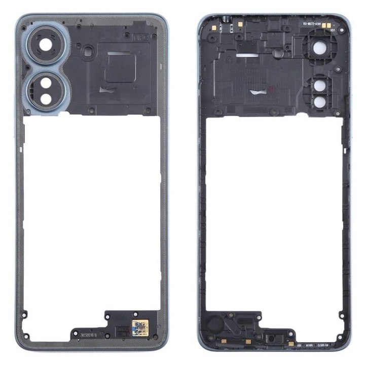 COVER CENTRALE B PER XIAOMI REDMI 13C (23100RN82L 23106RN0DA) BLU ORI.