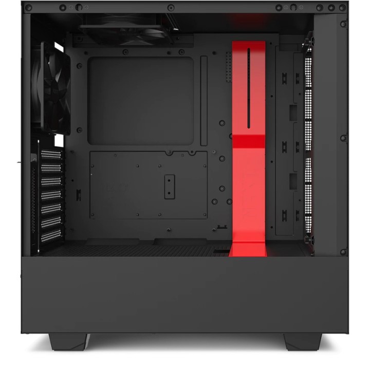 NZXT H510i Midi Tower Black, Red
