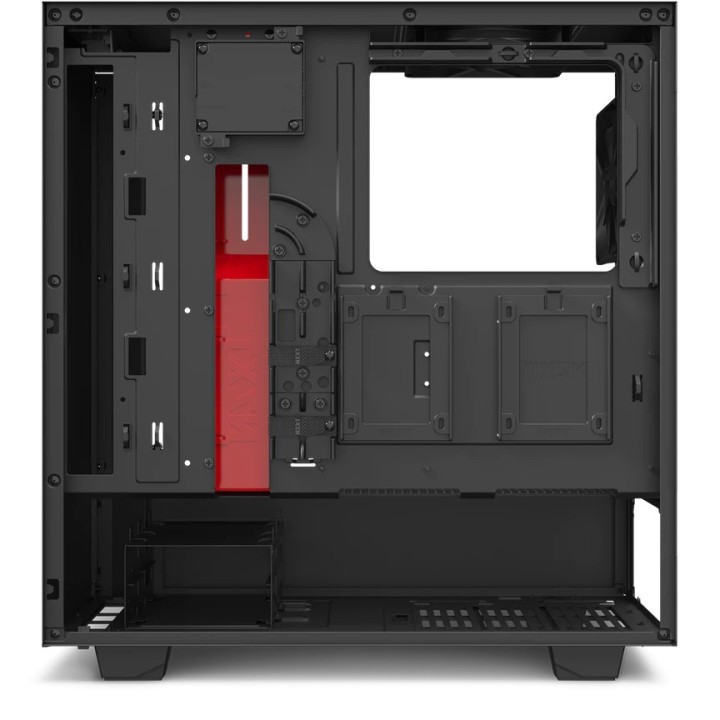 NZXT H510i Midi Tower Black, Red