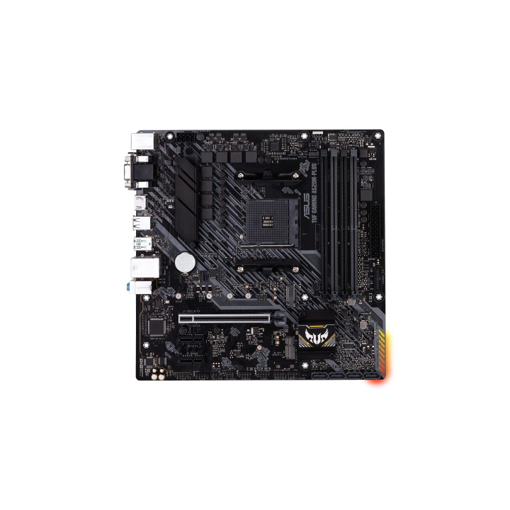 ASUS TUF GAMING A520M-PLUS AMD A520 Presa AM4 micro ATX
