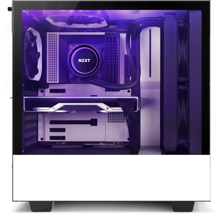 NZXT H510i Midi Tower White