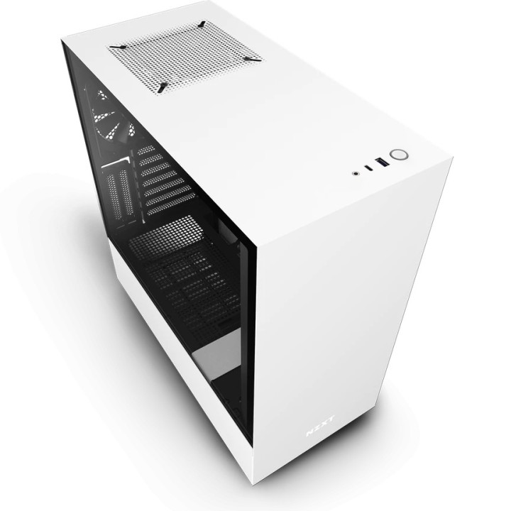 NZXT H510i Midi Tower White