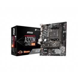 MSI A320M-A PRO MAX scheda madre AMD A320 Presa AM4 micro ATX