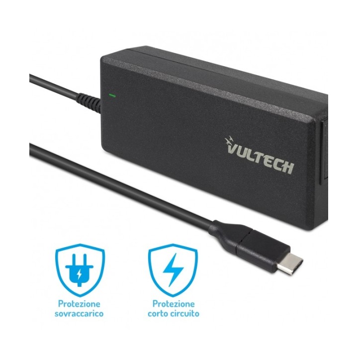Alimentatore Universale Per Notebook - Autosettante Vultech