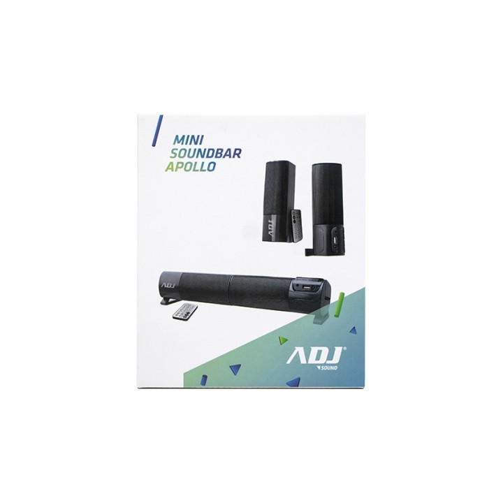 Adj Apollo Mini Black 2.0 channels 6 W