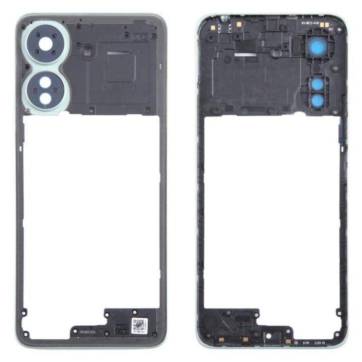 COVER CENTRALE B PER XIAOMI REDMI 13C (23100RN82L 23106RN0DA) VERDE O.