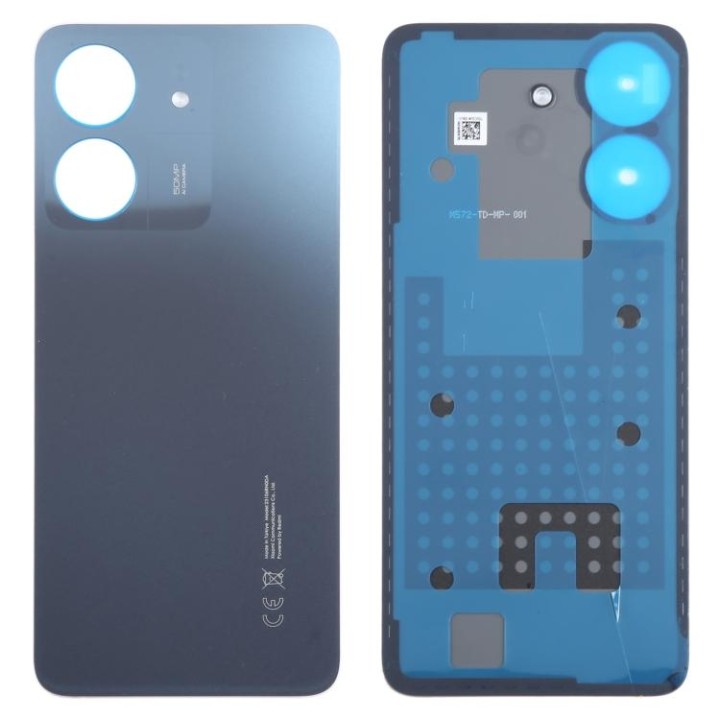 COVER POSTERIORE PER XIAOMI REDMI 13C (23100RN82L 23106RN0DA) BLU ORI.