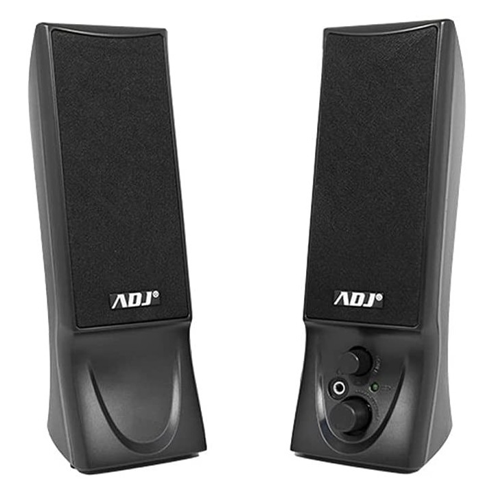 Adj 760-00014 loudspeaker 2-way Black Wired 4 W