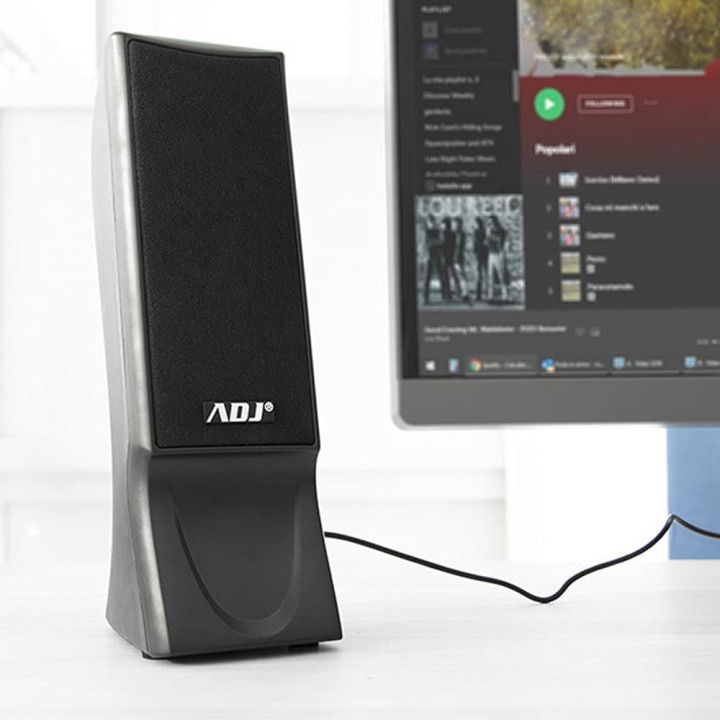 Adj 760-00014 loudspeaker 2-way Black Wired 4 W