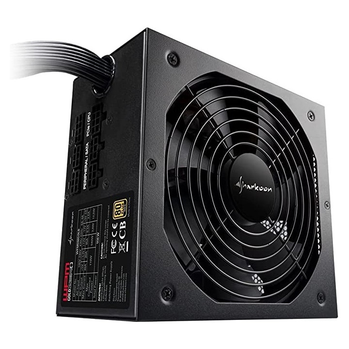 Sharkoon WPM Gold ZERO power supply unit 650 W 24-pin ATX ATX Black
