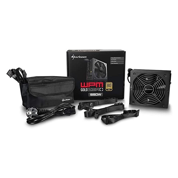 Sharkoon WPM Gold ZERO power supply unit 650 W 24-pin ATX ATX Black